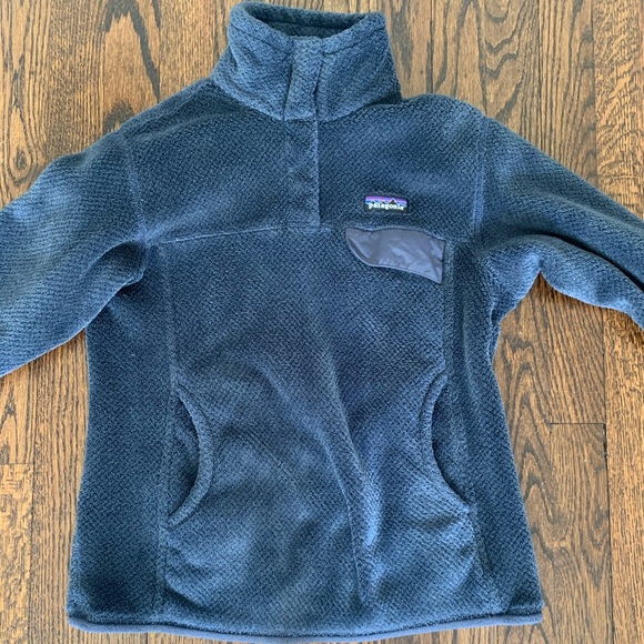 Patagonia Sweaters - Navy Blue Women’s Snap T Fleece Patagonia